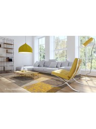 Vintage Yellow Rug - Thumbnail - 2