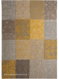 Vintage Yellow Rug - Thumbnail - 5