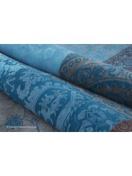 Vintage Turquoise Rug - Thumbnail - 8