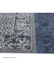 Vintage Blue Denim Rug - Thumbnail - 4