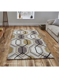 Aimo Beige Yellow Rug - Thumbnail - 2