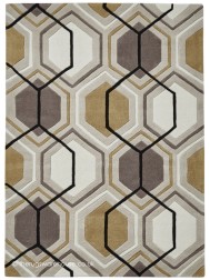 Aimo Beige Yellow Rug - Thumbnail - 4