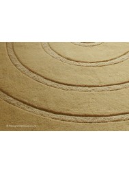 Spiral Gold Rug - Thumbnail - 4