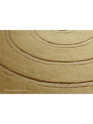 Spiral Gold Rug - Thumbnail - 4