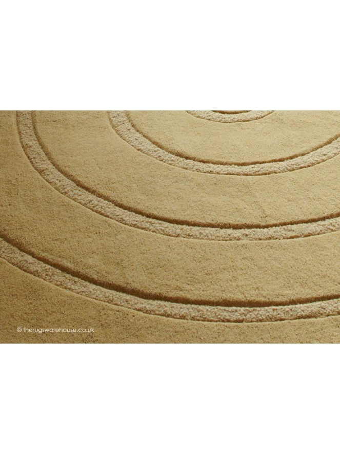 Spiral Gold Rug - 4