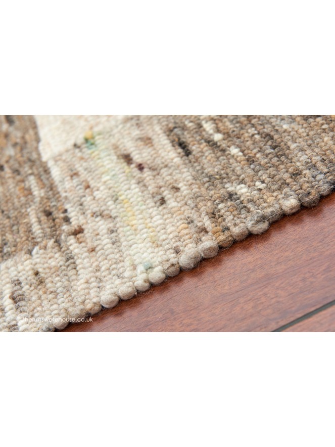 Saki Brown Green Mix Rug - 3