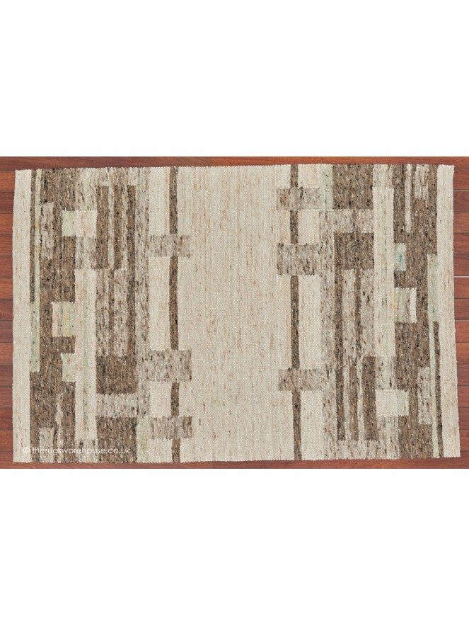 Saki Brown Green Mix Rug - 6