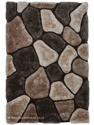 Cobbles Beige Brown Rug - Thumbnail - 4