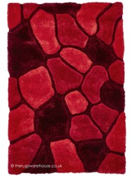Cobbles Red Rug - Thumbnail - 4