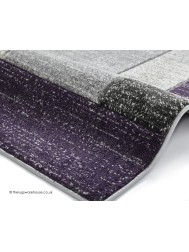 Jigsaw Grey Lilac Rug - Thumbnail - 3