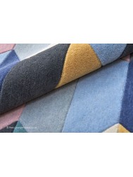 Funk Honeycomb Pastel Rug - Thumbnail - 4