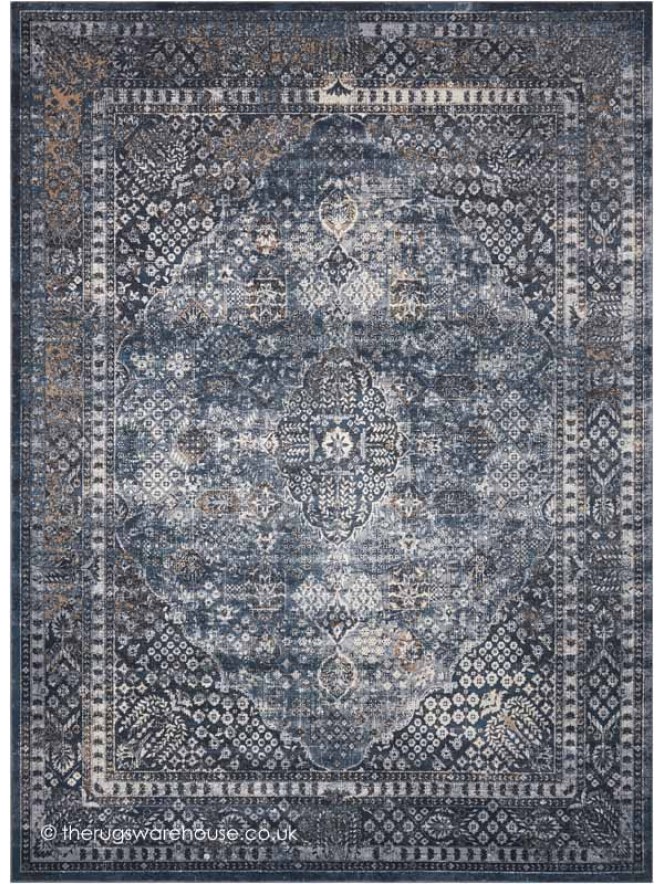 Malta Navy Rug - 6