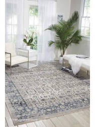 Malta Blue Ivory  Rug - Thumbnail - 2