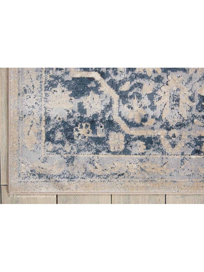 Malta Blue Ivory  Rug - 3