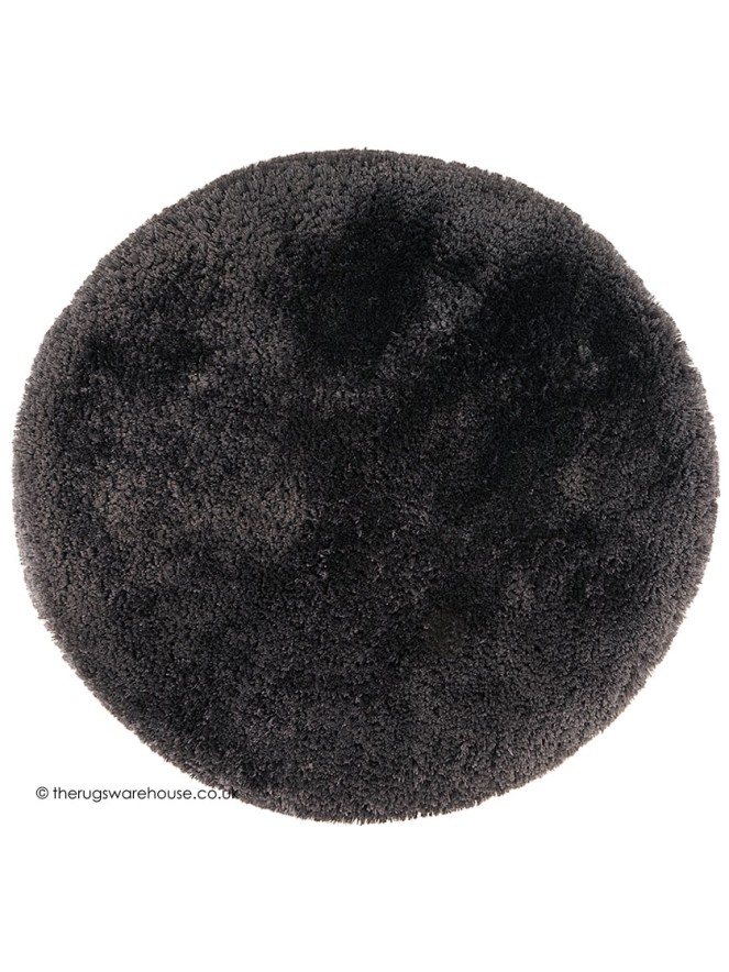 Revival Anthracite Circle Rug - 4