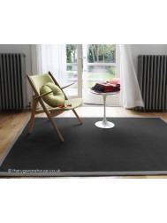 Sisal Black Grey Rug - Thumbnail - 2