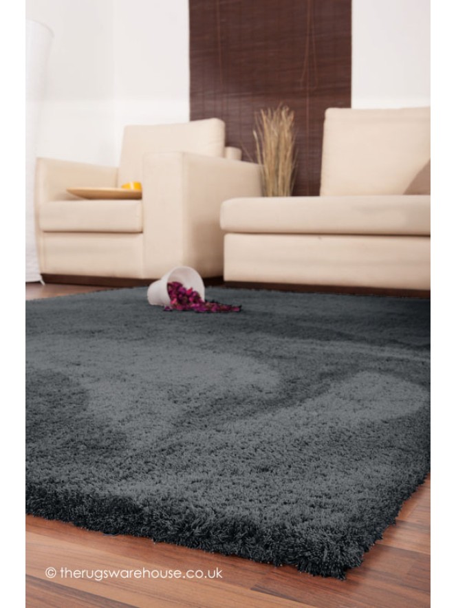 Velvet Graphite Rug - 5