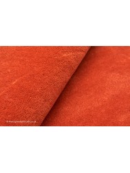 Comfort Burnt Orange Circle Rug - Thumbnail - 4