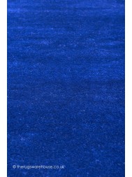 Comfort Navy Circle Rug - Thumbnail - 5