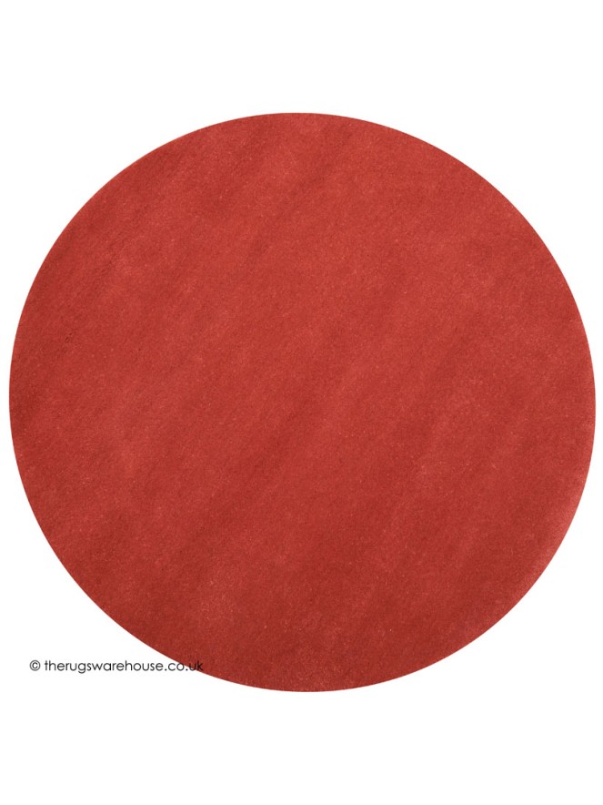 Comfort Peach Circle Rug - 6