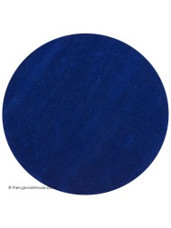 Comfort Navy Circle Rug - Thumbnail - 6