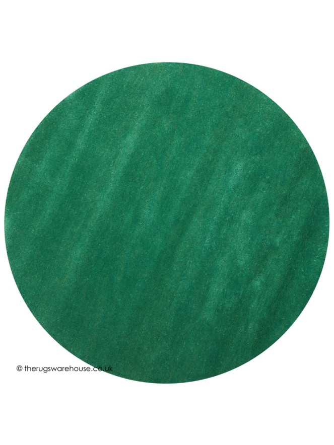 Comfort Green Circle Rug - 7
