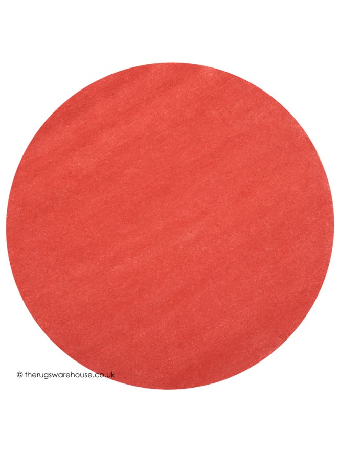 Comfort Coral Circle Rug - 6