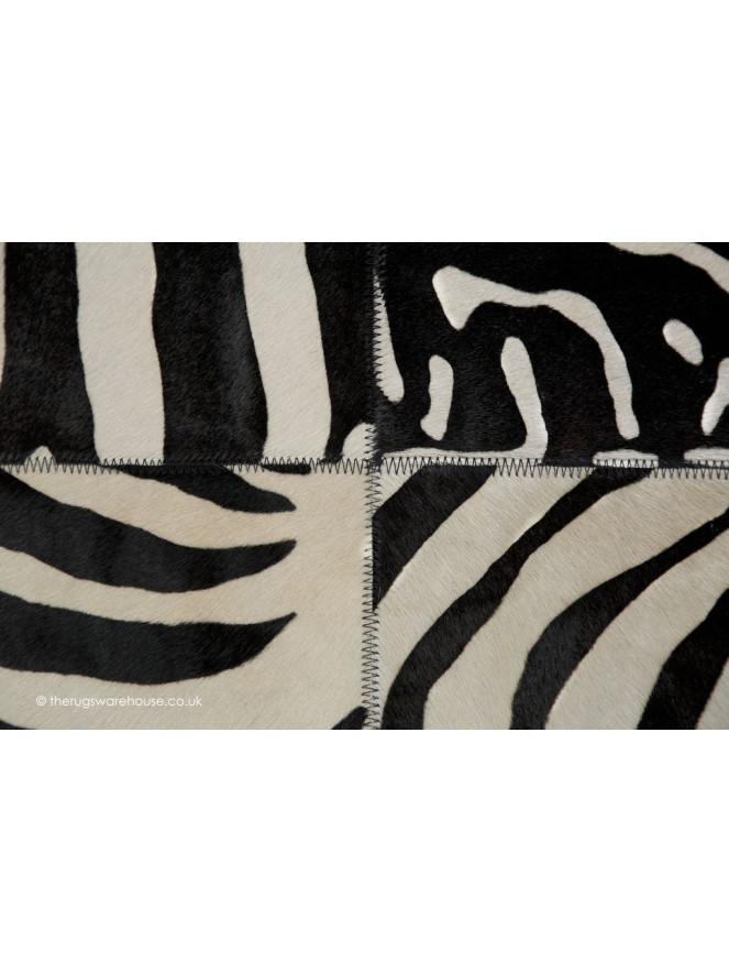 Zebra Squares Rug - 5