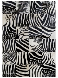 Zebra Squares Rug - Thumbnail - 8
