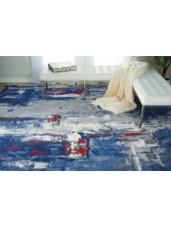 Twilight Chic Grey Blue Rug - Thumbnail - 2