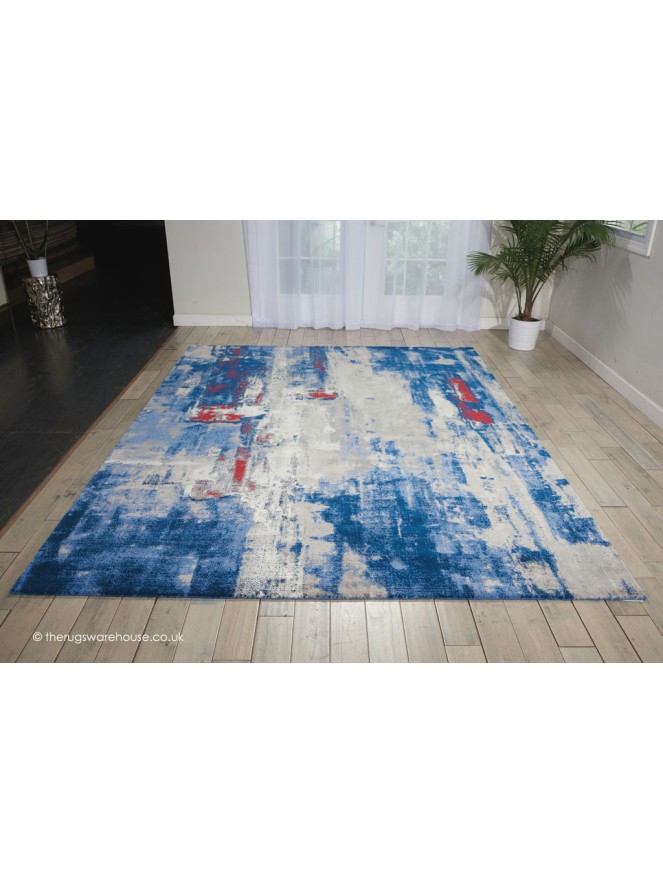 Twilight Chic Grey Blue Rug - 8