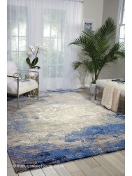 Twilight Chic Blue Grey Rug - Thumbnail - 3