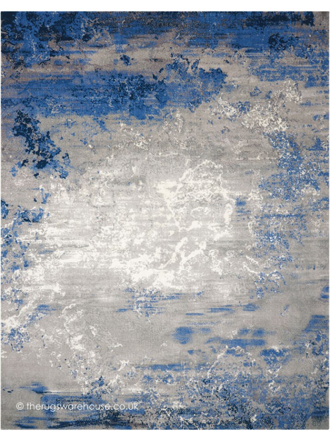 Twilight Chic Blue Grey Rug - 9