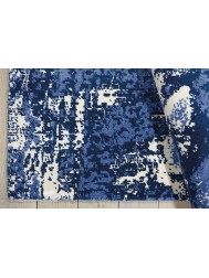 Twilight Chic Blue Ivory Rug - Thumbnail - 6