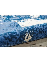 Twilight Chic Blue Ivory Rug - Thumbnail - 7