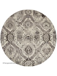 Twilight Chic Tribal Circle Rug - Thumbnail - 6