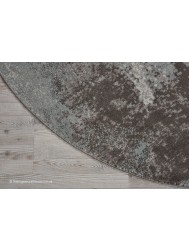 Twilight Chic Sea Mist Circle Rug - Thumbnail - 3