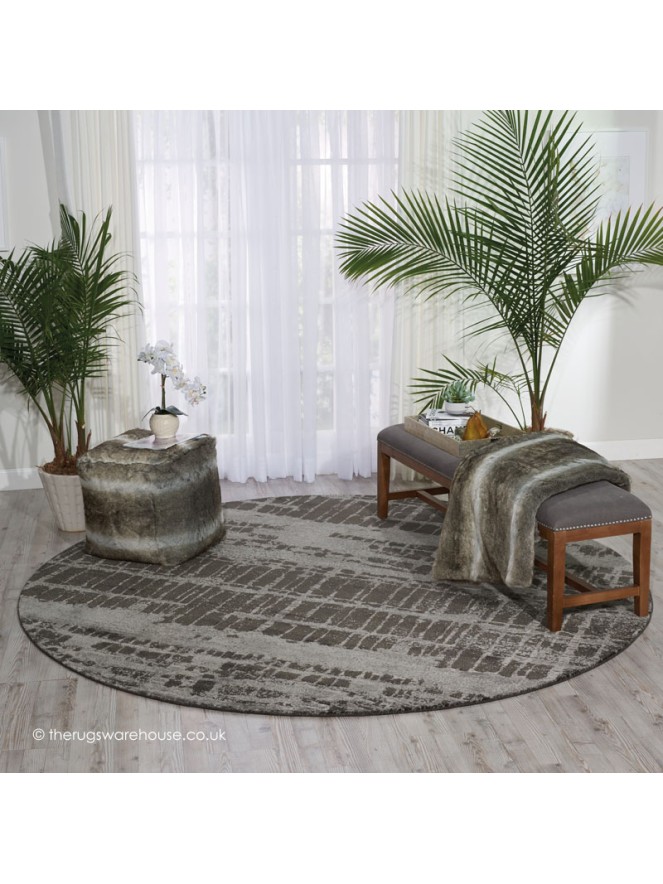 Twilight Chic Hazel Circle Rug - 2