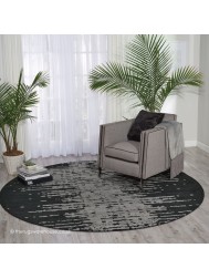 Twilight Chic Flint Circle Rug - Thumbnail - 2