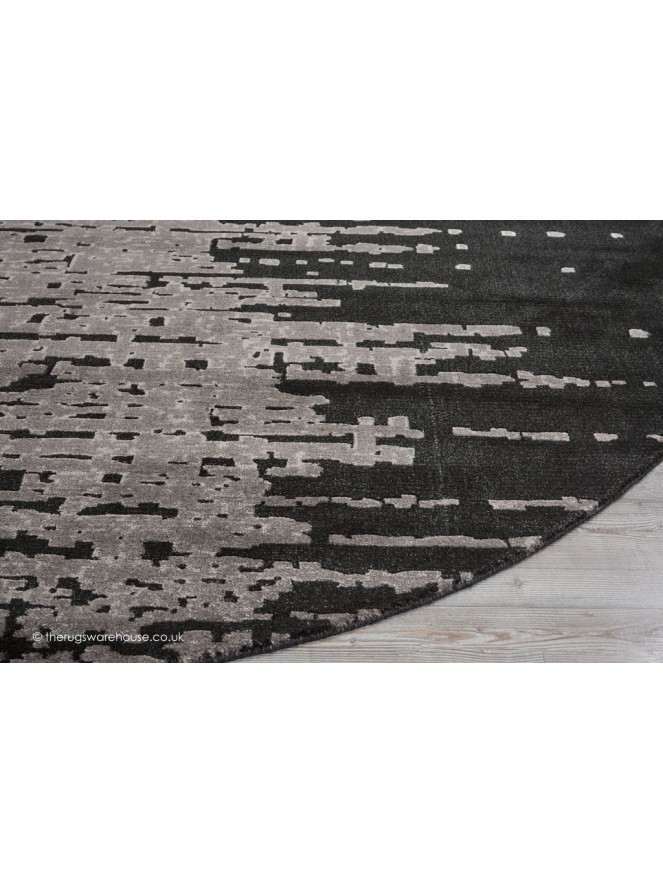 Twilight Chic Flint Circle Rug - 5