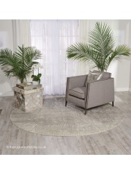 Twilight Chic Shine Circle Rug - Thumbnail - 2