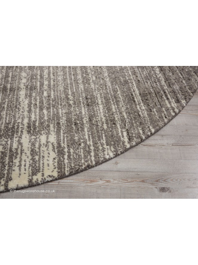 Twilight Chic Smoke Circle Rug - 5