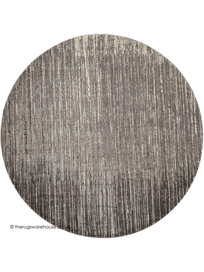 Twilight Chic Smoke Circle Rug - 6