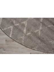 Twilight Chic Grey Circle Rug - Thumbnail - 3