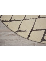 Twilight Chic Diamonds Circle Rug - Thumbnail - 3