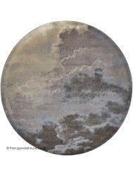 Twilight Chic Storm Circle Rug - Thumbnail - 6