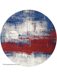 Twilight Chic Multi Circle Rug - Thumbnail - 6