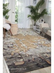 Prismatic Beige Silver Rug - Thumbnail - 2