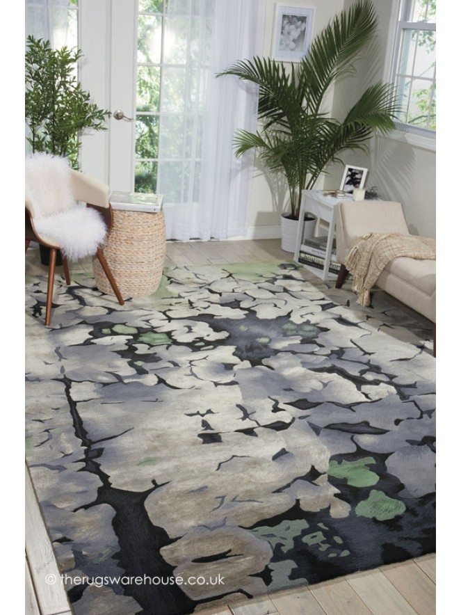 Prismatic Charcoal Rug - 2