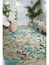 Prismatic Aqua Rug - Thumbnail - 2